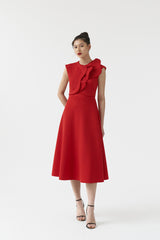 Hua Dress Red