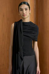 MMEHUILLET FOR DUMA - Huillet Top | Black