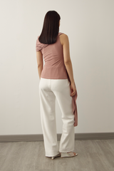 MMEHUILLET FOR DUMA - Huillet Top | Dusty Pink