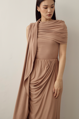 MMEHUILLET FOR DUMA - Huillet Top | Mocha Mousse