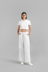 Cho Cargo Pants White