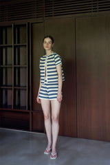 Iroco Top | Blue Multi