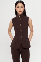 Jorja Top | Dark Brown