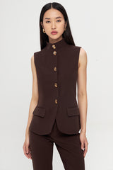 Jorja Top | Dark Brown