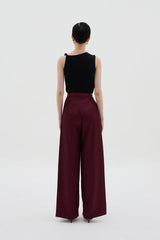 Junjie Pants | Maroon