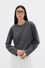 Jaon Long-sleeve Tee | Grey