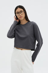 Jaon Long-sleeve Tee | Grey