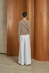 MMEHUILLET FOR DUMA - Kiekie Top | Taupe