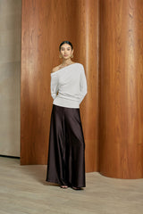 MMEHUILLET FOR DUMA - Kiekie Top | White