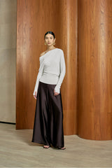 MMEHUILLET FOR DUMA - Kiekie Top | White