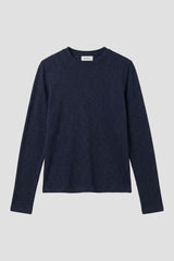 Larina Long-sleeved T-shirt | Navy