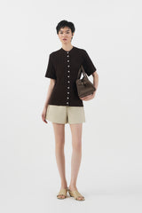 Serata Top | Brown