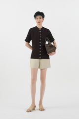 Serata Top | Brown