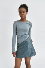 ROSA | Slim Fit Crew Neck in Blue
