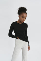 ROSA | Slim Fit Crew Neck in Black