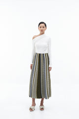 Lori Skirt | Olive Multi