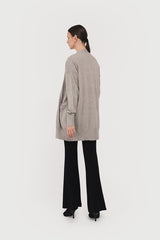 Laurent Vest Cardigan Grey