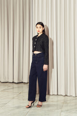 Lumi Tweed Outer Black