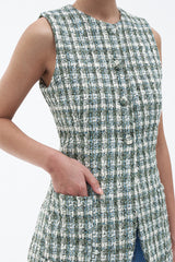 Matchia Top | Green Multi