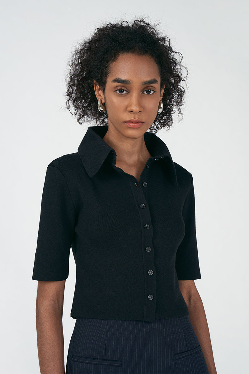 Miguel Polo Top Black – Duma Official