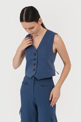 Maray Vest Top Blue