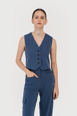 Maray Vest Top Blue