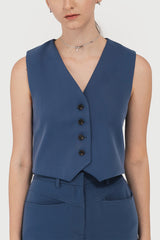 Maray Vest Top Blue
