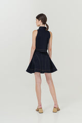 Marion Top Dark Denim