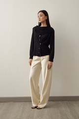 MMEHUILLET FOR DUMA - Mero Cardigan | Black