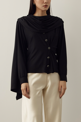 MMEHUILLET FOR DUMA - Mero Cardigan | Black