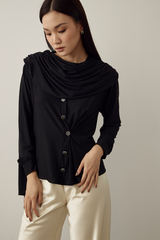 MMEHUILLET FOR DUMA - Mero Cardigan | Black