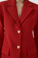 Mona Blazer Red