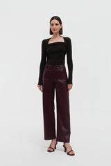Morris Pants Maroon