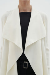 Nava Cardigan | White