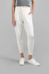 Nehru Jogger Pants White