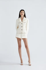 Oson Outer | Denim White