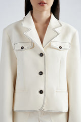 Oson Outer | Denim White