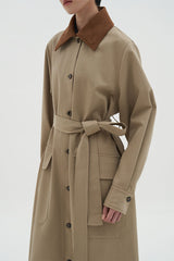 Olan Coat | Khaki