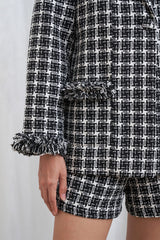 Orega Blazer | Black Multi