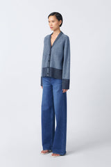 Pacco Cardigan | Blue Multi