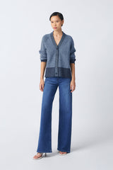 Pacco Cardigan | Blue Multi