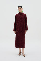 Phoenix Outer Top | Maroon