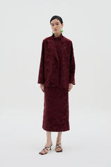 Phoenix Outer Top | Maroon