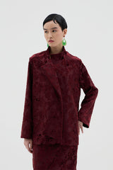 Phoenix Outer Top | Maroon