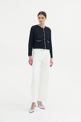 Positano Cardigan | Navy