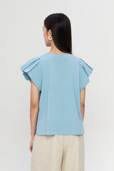 Pufu Blouse | Blue