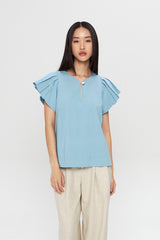 Pufu Blouse | Blue