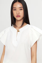 Pufu Blouse | White