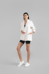 Pella Oversized Blazer Bone