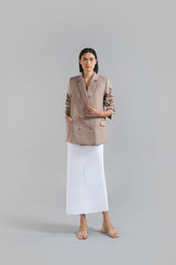 Pella Oversized Blazer Brown